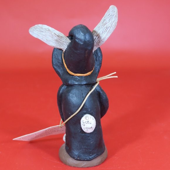 GAIL LAURA Roxanne Rabbit 1994 October Halloween Bear Calendar Figurine Signed - Picture 4 of 11